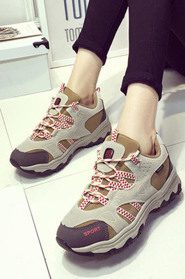 长沙蘑菇街团购,韩版复古登山运动女鞋